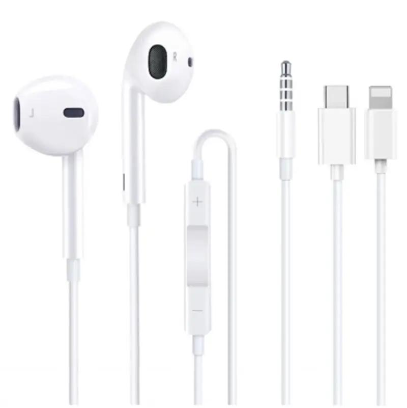 Wired Three-model In-ear Bluetooth Headset Charge Hub X