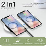 Wireless Charger Dual Mobile Phone Charger Charge Hub X