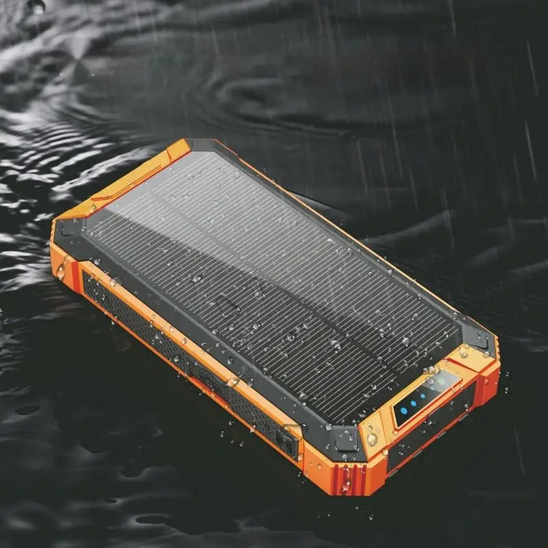 Wireless Charger Solar Portable Power Source - Charge Hub X