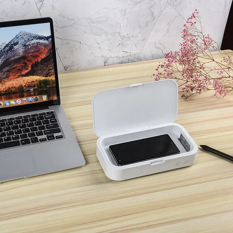 Wireless Charging LED Lamp Mobile Phone Sterilizer Charge Hub X