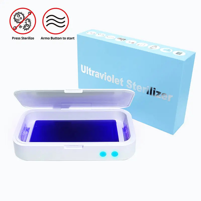 Wireless Charging LED Lamp Mobile Phone Sterilizer Charge Hub X