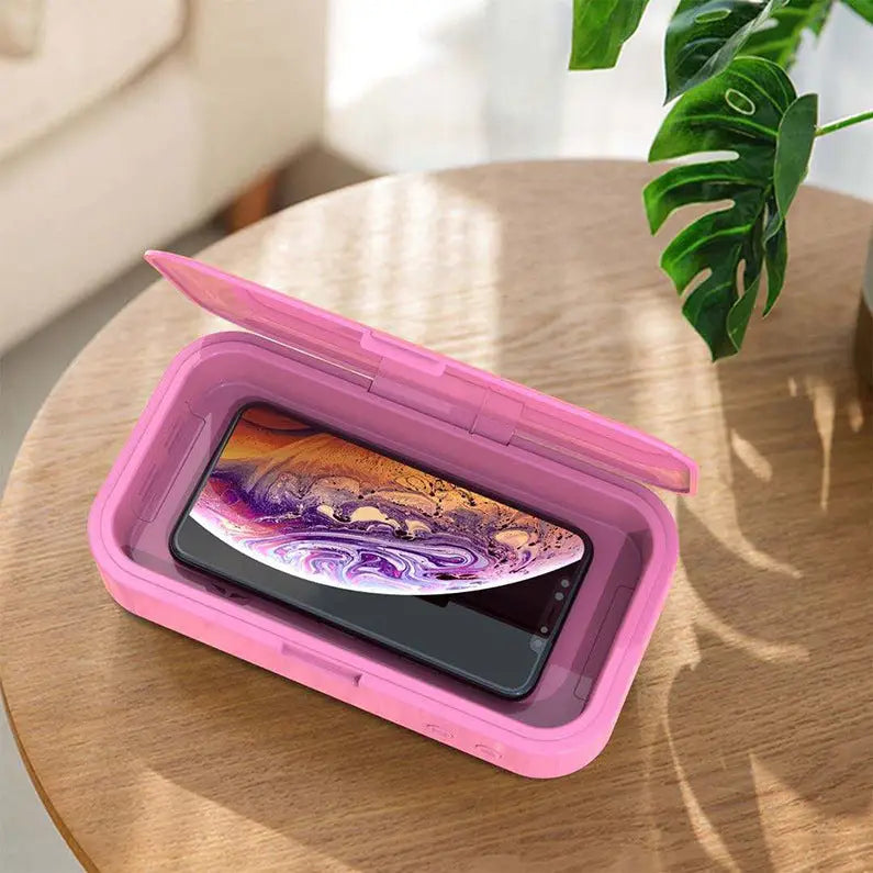Wireless Charging LED Lamp Mobile Phone Sterilizer Charge Hub X