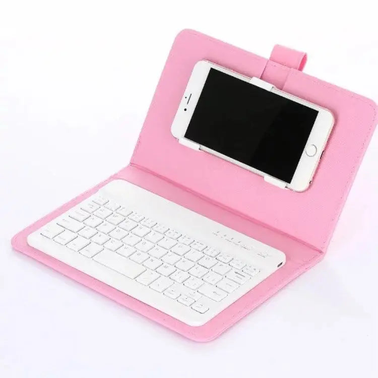 Wireless Keyboard Case – Bluetooth Protective Cover with Stand for Tablet/iPad Charge Hub X