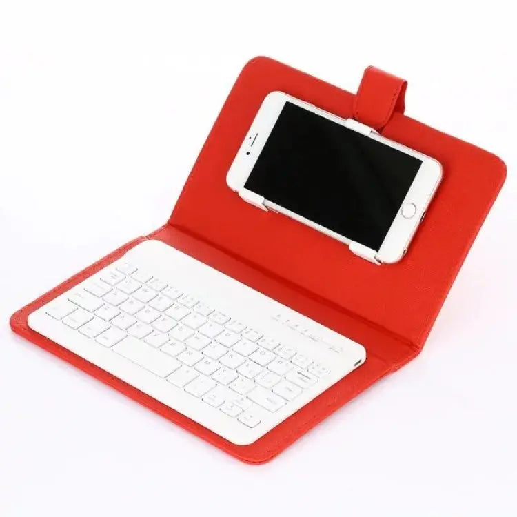 Wireless Keyboard Case – Bluetooth Protective Cover with Stand for Tablet/iPad Charge Hub X