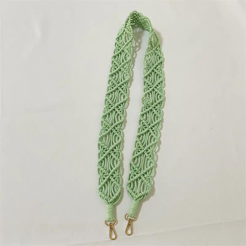 Woven Replacement Handbag Strap Widened Mobile Phone Crossbody Bag Strap Anti-lost Lanyard Charge Hub X