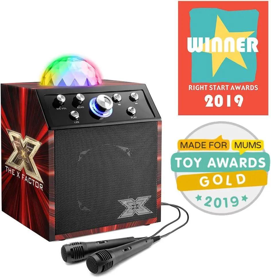 X Factor Disco Cube Speaker Printed TY6085A X Factor