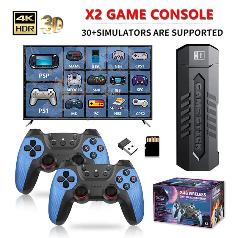 X2 Blue Game Console 4K Double Connection Battle Wireless Charge Hub X