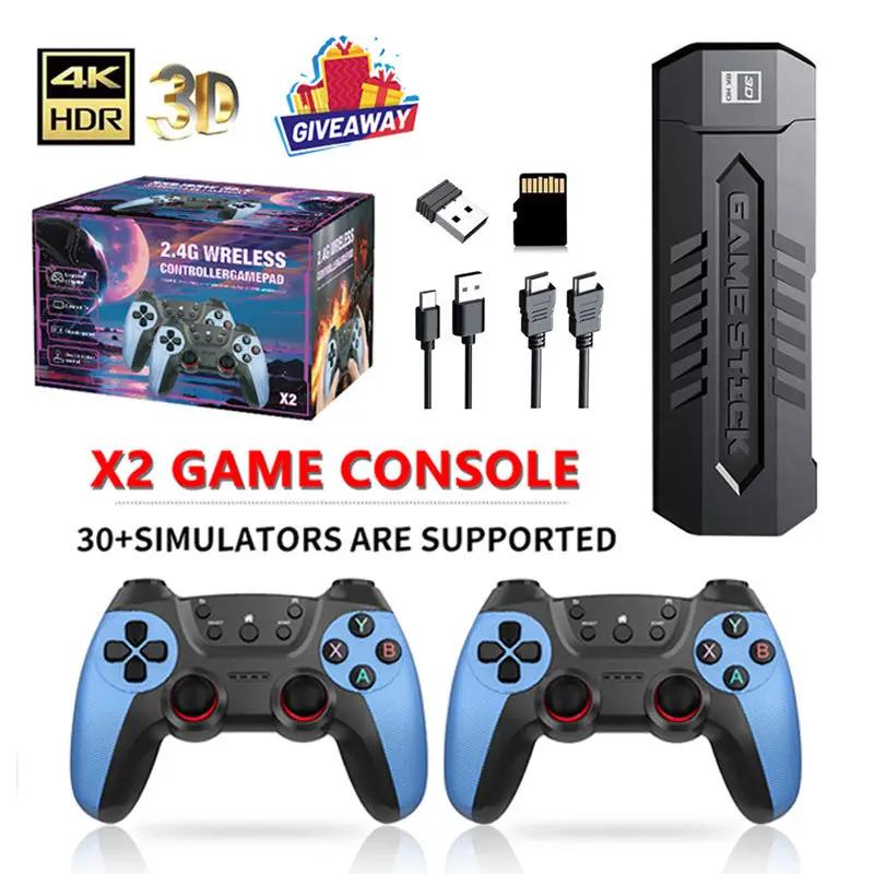 X2 Blue Game Console 4K Double Connection Battle Wireless Charge Hub X