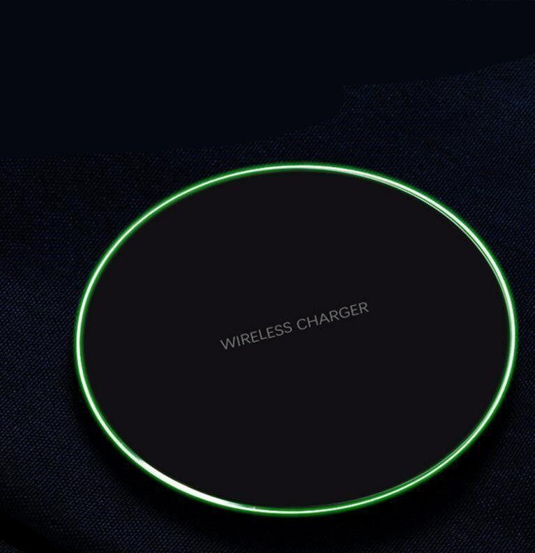 Fast Wireless Charger For I-Phone & Sam-sung High Speed Copper Coil Design 98x98x6.5mm USB Charging Cable Included 12 Months Warranty - Device Cellphone Smartphone