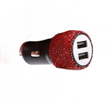 Diamond Style Car Charger For Cigarette Lighter Fast Charge Charge Hub X
