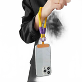 Nylon Portable Twist Mobile Phone Lanyard Charge Hub X