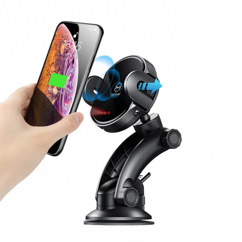 Cross Border Car Wireless Charging Mobile Phone Bracket Fast Charging Infrared Sensor Bracket Base Can Be Customized Charge Hub X