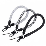 Mobile Phone Short Polyester Rope Anti-theft Wrist Strap Keychain Charge Hub X