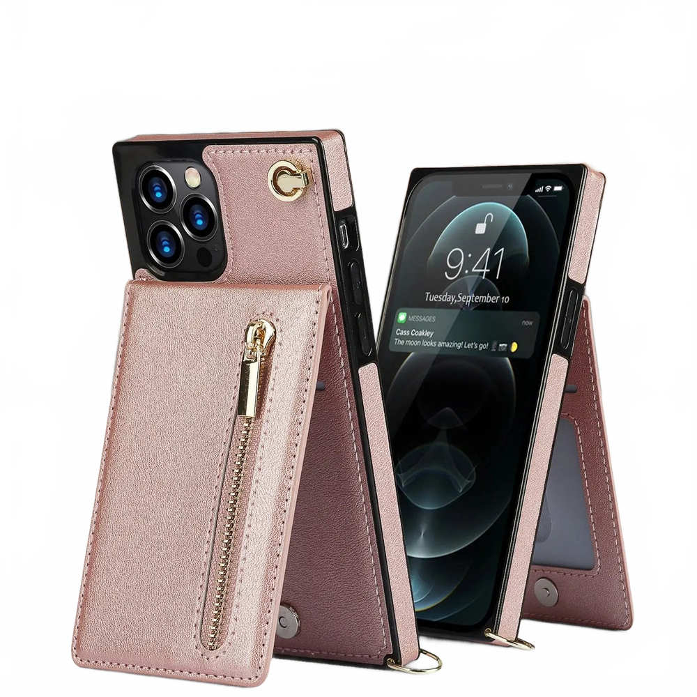 Phone Case Crossbody XR Zipper Mobile Phone Protective Cover Charge Hub X