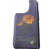 Leather Phone Case Charge Hub X