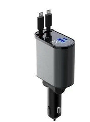 USB Car Charger 100W Super Fast Charging TYPE-C Adapter.