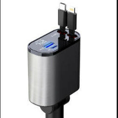 USB Car Charger 100W Super Fast Charging TYPE-C Adapter.