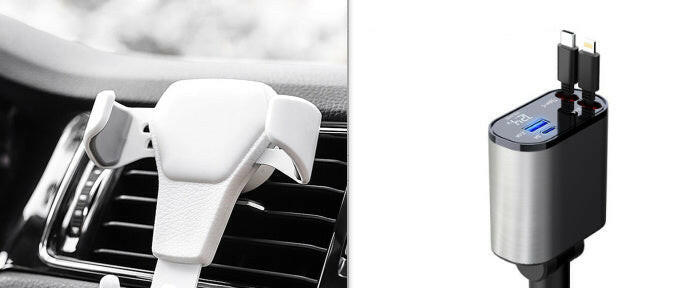 USB Car Charger 100W Super Fast Charging TYPE-C Adapter.