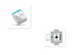 USB Charger Quick Charge 3.0 4 Phone Adapter For Tablet Portable Wall Mobile Charger Fast Charger - Charge Hub X