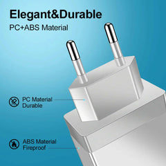USB Charger Quick Charge 3.0 4 Phone Adapter For Tablet Portable Wall Mobile Charger Fast Charger.
