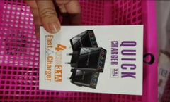 USB Charger Quick Charge 3.0 4 Phone Adapter For Tablet Portable Wall Mobile Charger Fast Charger.