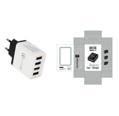 USB Charger Quick Charge 3.0 4 Phone Adapter For Tablet Portable Wall Mobile Charger Fast Charger.