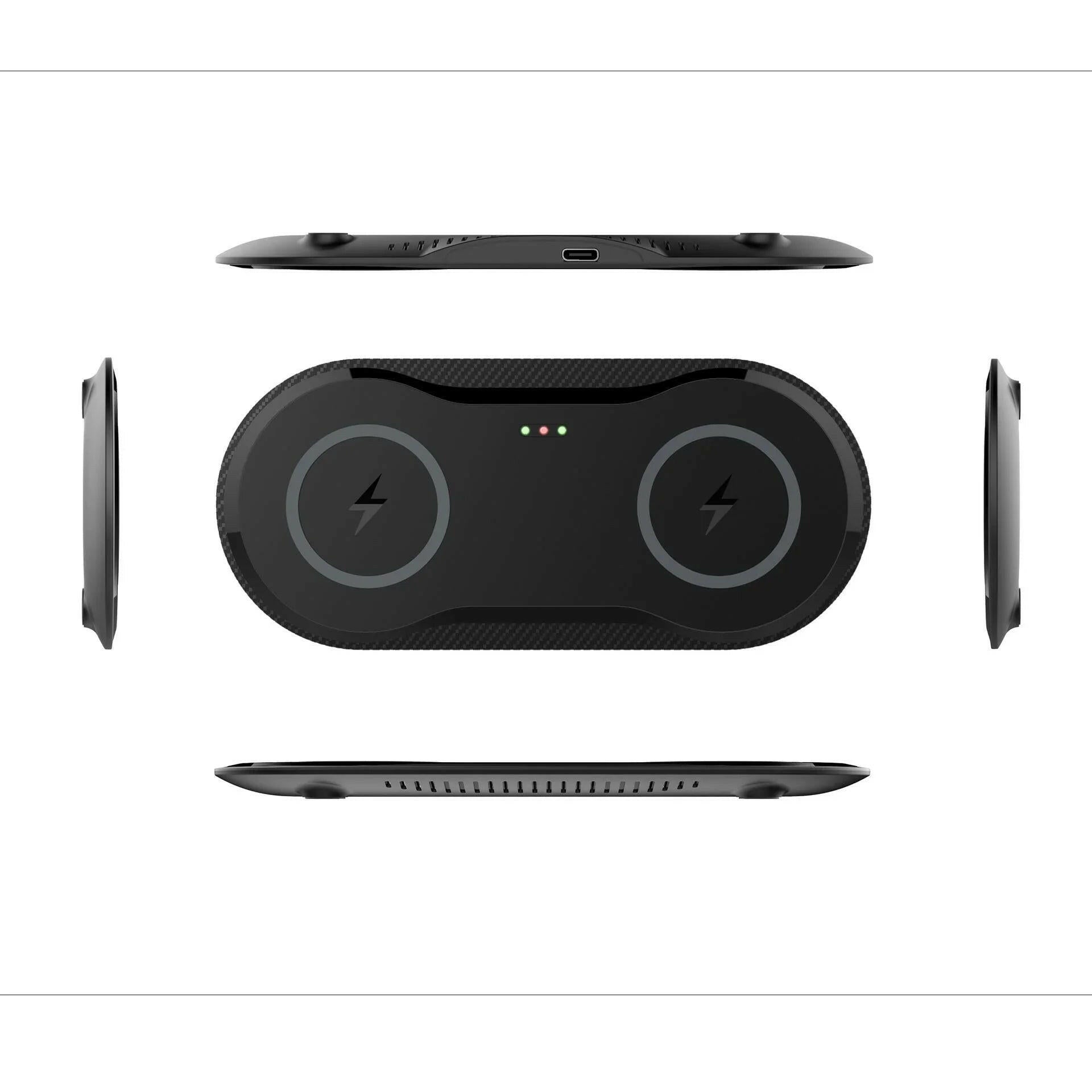 Fast Charge Wireless Dual Phone Charger - Charge Hub X