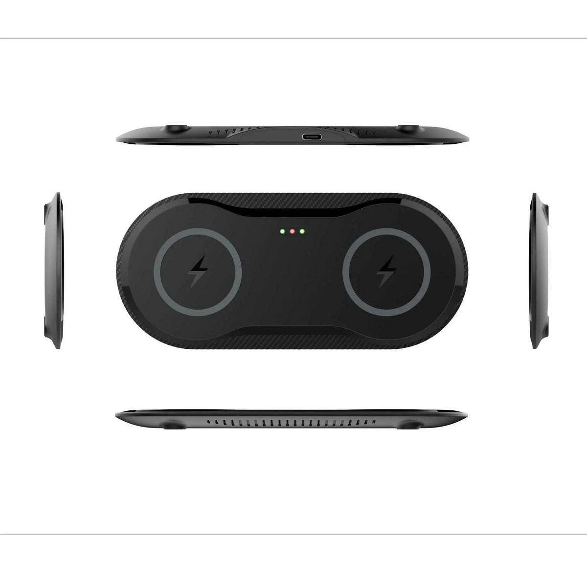 Fast Charge Wireless Dual Phone Charger - Charge Hub X